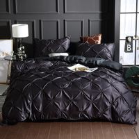 Softest 3 Piece Set  Washed Silk Bed Comforter Duvet Cover Pillowcase Twin / Queen / King Nhsp134580 main image 7