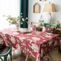 Fashion Waterproof Printed Tablecloth Kitchen Living Room Multi Types Nhsp134602 main image 5