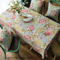 Fashion Waterproof Printed Tablecloth Kitchen Living Room Multi Types Nhsp134602 main image 9