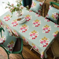 Fashion Waterproof Printed Tablecloth Kitchen Living Room Multi Types Nhsp134602 main image 10