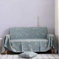 Comfortable Flower Lace Sofa Cover Towel Slipcover Cushion For Multiple Seats Nhsp134613 main image 4