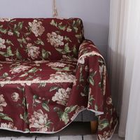 Comfortable Printed Sofa Cover Towel Slipcover Cushion For Multiple Seats Nhsp134614 main image 6