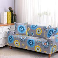 Comfortable Printed Sofa Cover Slipcover Cushion For Multiple Seats Nhsp134616 main image 3