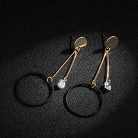 Womens Geometry Electroplating Alloy Earrings Nhll134651 main image 1
