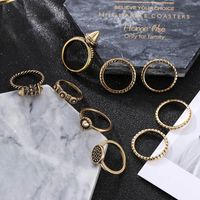 Womens Geometric Plating Alloy Rings Nhsd134673 main image 5