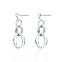 Coréenne Capricieux Personnalisé Et Tous-match Simple Longue Boucles D'oreilles En Métal Femelle En Ligne Influenceur Boucles D'oreilles Frosty Style Boucles D'oreilles main image 6