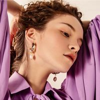 Fashion Vintage Irregular Beads Earrings Nhll134719 main image 3