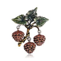 Womens Flower Dropper Alloy Brooches Nhdr134755 main image 2
