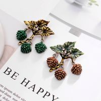 Womens Flower Dropper Alloy Brooches Nhdr134755 main image 4