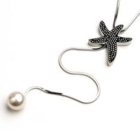 Womens Starfish Plating Metal Necklaces Nhll134794 main image 6