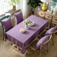 Fashion Cotton Tablecloth Kitchen Living Room Multicolored Nhsp134597 sku image 13