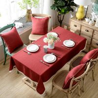 Fashion Cotton Tablecloth Kitchen Living Room Multicolored Nhsp134597 sku image 16