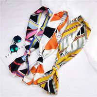 Fashion Double-sided Wild Small Scarf Professional Scarf Nhmn135054 main image 1