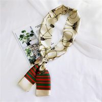 Fashion Double-sided Wild Small Scarf Professional Scarf Nhmn135054 sku image 7