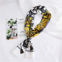 Fashion Double-sided Wild Small Scarf Professional Scarf Nhmn135054 sku image 9