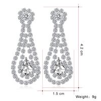 Stylish Individual Rhinestone-studded Earrings Nhdr135119 main image 6