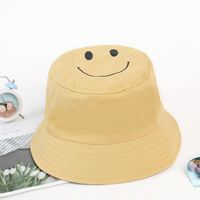 Double-sided Cute Cartoon Smiley Fisherman Hat Visor Sun Protection Cap Nhxb135265 main image 3