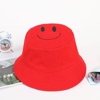 Double-sided Cute Cartoon Smiley Fisherman Hat Visor Sun Protection Cap Nhxb135265 main image 5