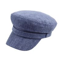 Sombrero De Gorro Azul Marino Con Tendencia Minimalista Casual. Nhxo135338 main image 6
