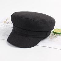 Black Navy Hat Casual Minimalist Trend Hat Nhxo135338 sku image 4