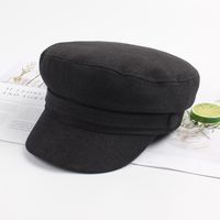 Sombrero De Gorro Azul Marino Con Tendencia Minimalista Casual. Nhxo135338 sku image 4