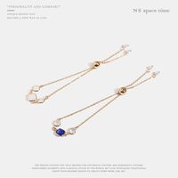 Schönes Mädchen Kristall Armband Weibliches Temperament Einfache Japanische Und Koreanische Verstellbare Pull-armband Ornamente main image 5