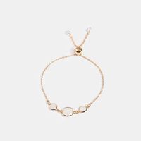 Simple And Exquisite Light Luxury Wild Imitated Crystal Pull Bracelet Nhqs130634 sku image 1