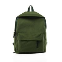 Fashion Canvas Solid Color Backpack Multicolor Nhhx135826 main image 6