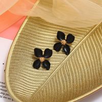 Simple And Stylish Personality Flower Earrings Nhkq135876 main image 4
