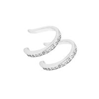 Fashion Women Rhinestone Cuff Clip Earrings Alloy Nhdo136094 main image 6