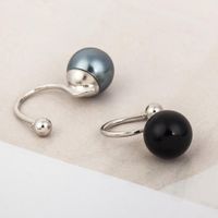 Wholesale Jewelry 1 Piece Simple Style U Shape Alloy Artificial Pearls Ear Clips main image 6