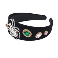 Vintage Rhinestone Round Beads Headband Nhnt136182 main image 5