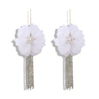 Fashion Flowers And Leaf Shaped Asymmetrical Earrings Nhjq136256 main image 6