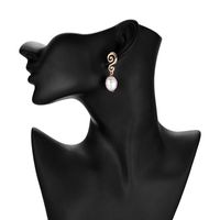 Korean Version Of The Beads Pendant Zinc Alloy Earrings Nhxs136347 main image 5