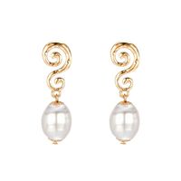 Korean Version Of The Beads Pendant Zinc Alloy Earrings Nhxs136347 main image 7