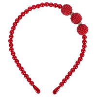 Beads Ball Studded Handmade Beaded Headband Nhct136353 main image 2