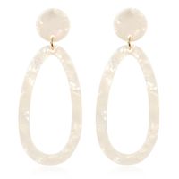 Elliptical Acetate Sheet Acrylic Earrings Nhct136386 main image 10