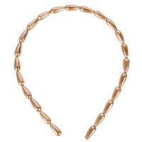 Fashion Style Drop-shaped Imitation Beads Headband Nhct136393 main image 4