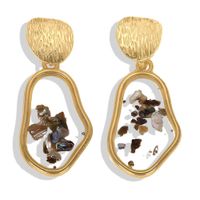 Womens Acetate Sheet Gravel Earrings Nhjq136403 main image 12