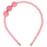 Beads Ball Studded Handmade Beaded Headband Nhct136353 sku image 3
