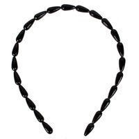 Fashion Style Drop-shaped Imitation Beads Headband Nhct136393 sku image 2