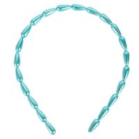 Fashion Style Drop-shaped Imitation Beads Headband Nhct136393 sku image 3