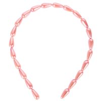 Fashion Style Drop-shaped Imitation Beads Headband Nhct136393 sku image 5