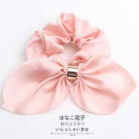 Gros Japonais Et Coréen Nouveau Floral Gros Intestin Cheveux Anneau Polka Dot Tissu Femelle Cheveux Queue De Cheval Élastique Cheveux Corde Cheveux Accessoires sku image 4