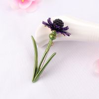 Womens Flower Dropper Alloy Brooches Nhdr136907 main image 5