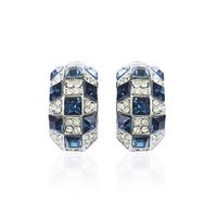 Fashionable Luxury Imitated Crystal Queen Earrings Nhlj136989 main image 4