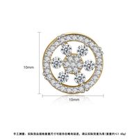 Fashion Round Copper Zirconium Earrings Nhtm137001 main image 6