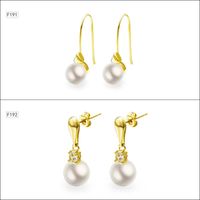 Fashion 14k Alloy Titanium Steel Cast Beads Earrings Nhok137015 main image 6