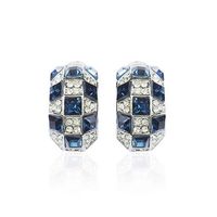 Fashionable Luxury Imitated Crystal Queen Earrings Nhlj136989 sku image 3