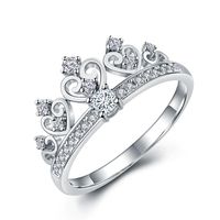 Explosion Aaa Zircon Plated Alloy Ring Nhlj137009 sku image 1